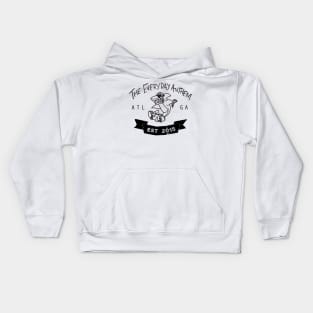 Shark (B&W) Kids Hoodie